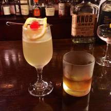 Whisky bar in Ginza: his & hers